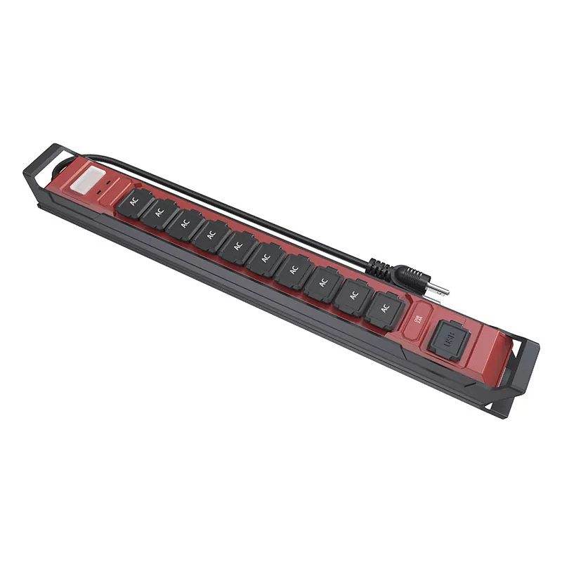 10 stopcontacten waterdichte USB 3.4a stekkerdoos