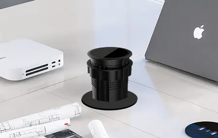 De hoogte van de desktopaansluiting is geschikt De hoogte van de desktopaansluiting is geschikt